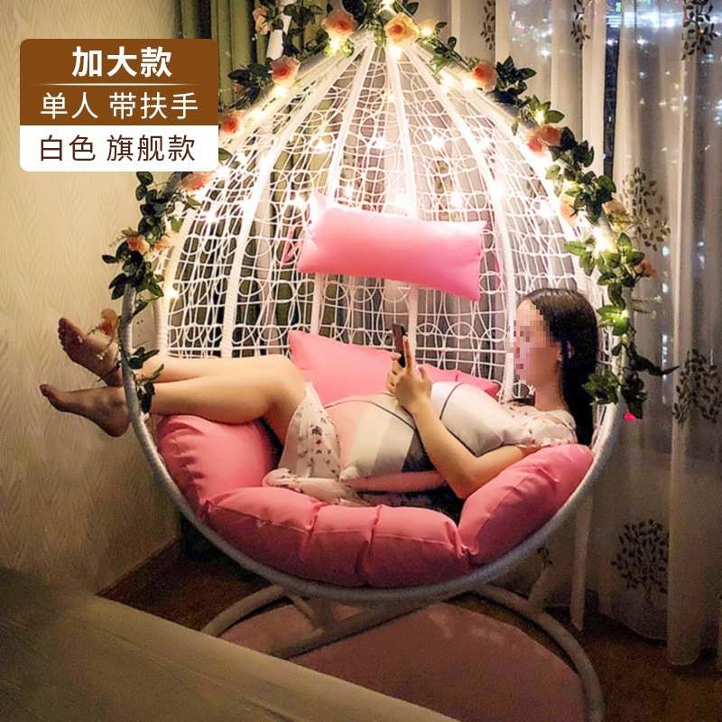 厂家直销秋千吊椅吊篮藤椅家用懒人室内阳台吊篮椅吊兰摇篮椅摇椅