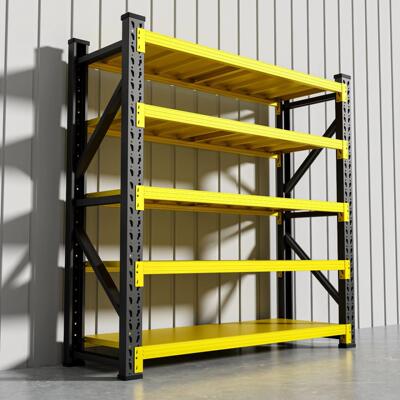 Thickened shelves for storage in express supermarkets