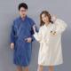 情侣一对洗澡睡袍四季 男款 通用可裹吸水 浴袍女款 浴巾裹全身可穿式