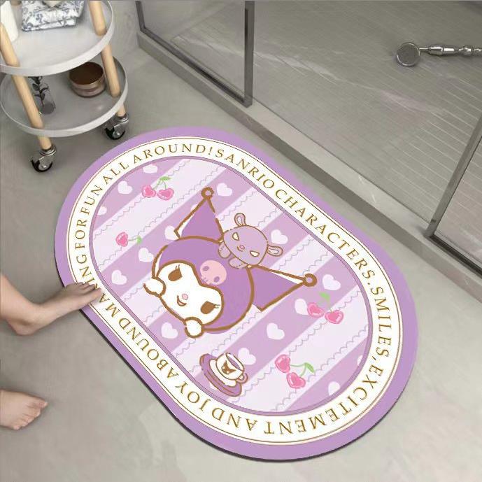 科技布软垫吸水垫卫生间厨房门口地垫浴室胶垫子卫浴厕所地毯地垫
