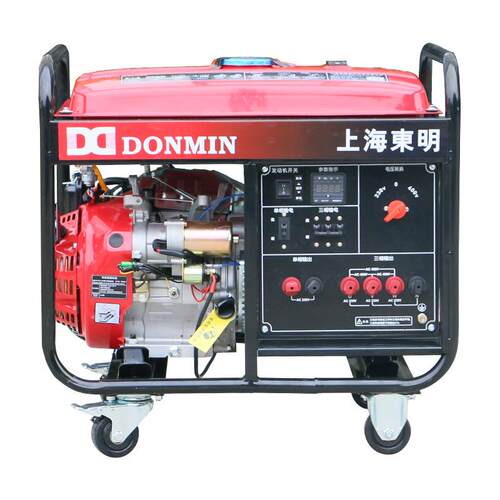 东明DONMIN单三相5kw汽油发电机组电启动施工应急DMDS6500CXD-1