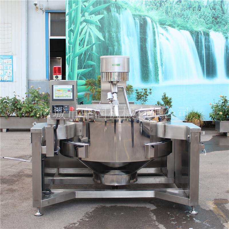 中润牌不锈钢电磁加热炒菜机全自动行星搅拌炒锅