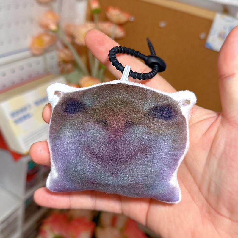 老鼠人战歌鼠鼠广西大师小猫语音挂件钥匙扣来图定制表情包玩偶