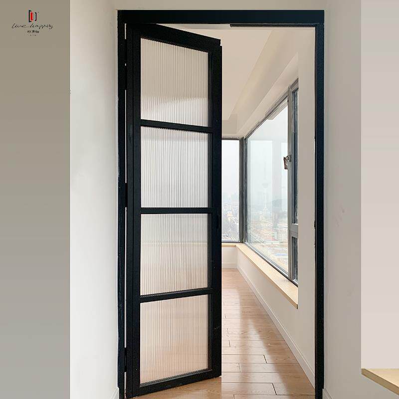 欣家怡窄边PD门PT门平开 推拉一体门化妆室折叠门厨房厕所巴士折