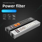 Xangsane Ac101电源滤波器插座电源净化器音频带电压显示器