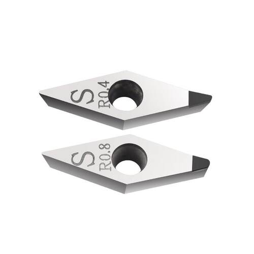 金刚石 VCGT160404汽车轮毂超亮拉丝铝合金专用刀片PCD进口无雪花