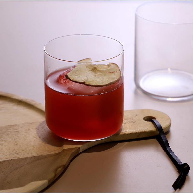 薄底超薄水晶玻璃杯日式鸡尾酒杯高品质威士忌杯酒杯直身杯古典杯