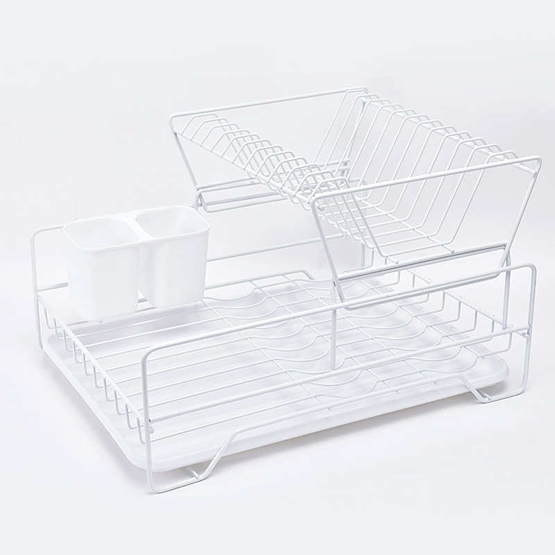 厨房碗架沥水架家用多功能洗碗池旁晾碗筷杯子抹布餐具单层碗碟架