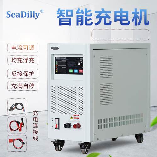 SDK-80V20智能叉车快速充电器80V040铅酸电浮充充电机KZ