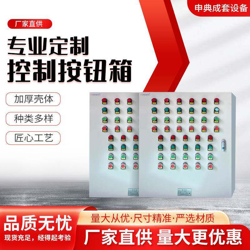 厂家直销控制按钮箱粉尘防爆电源检修插座箱不锈钢铝合金控制箱
