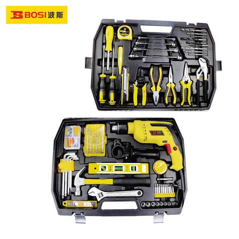 波斯工具(BOSI TOOLS)119件电钻综合组套 BS511119