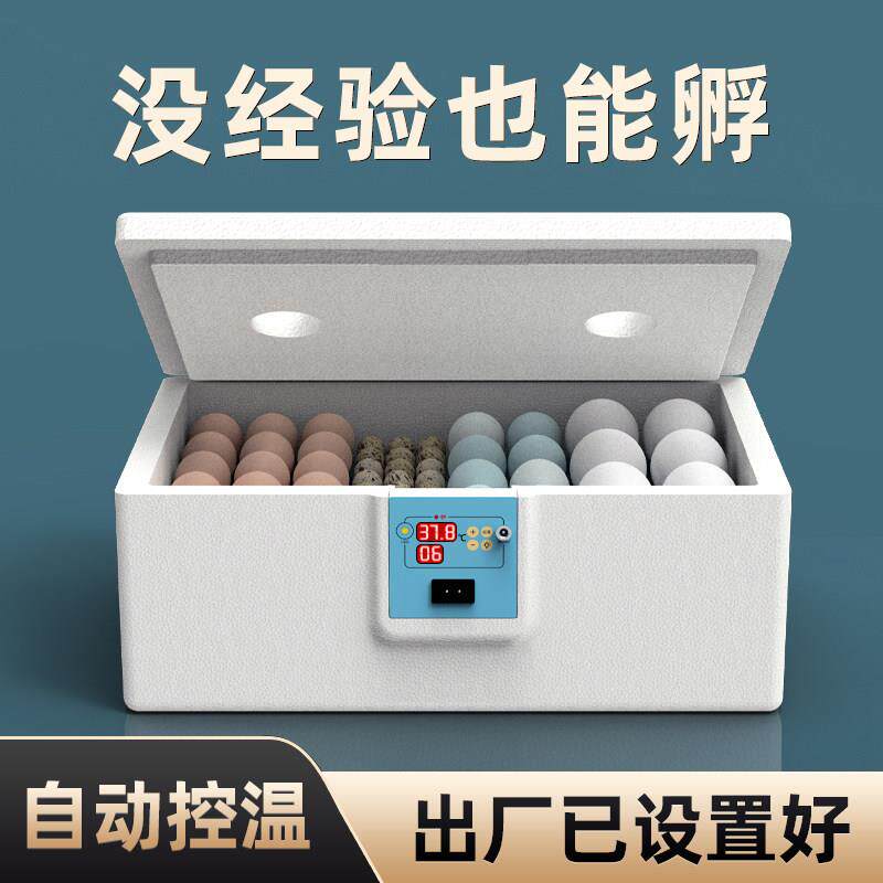 水床式孵蛋机家用 自动鸡蛋孵化箱小鸡孵化设备 可调温孵蛋器
