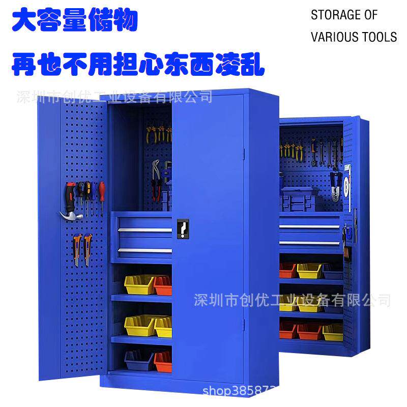 工业置物柜重型双开五金具工柜焊接门治具柜检具柜夹469柜铁皮具