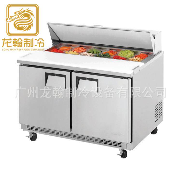 一体式冰箱 冷藏工作台 美式沙拉台 披萨操作台 pizza prep table