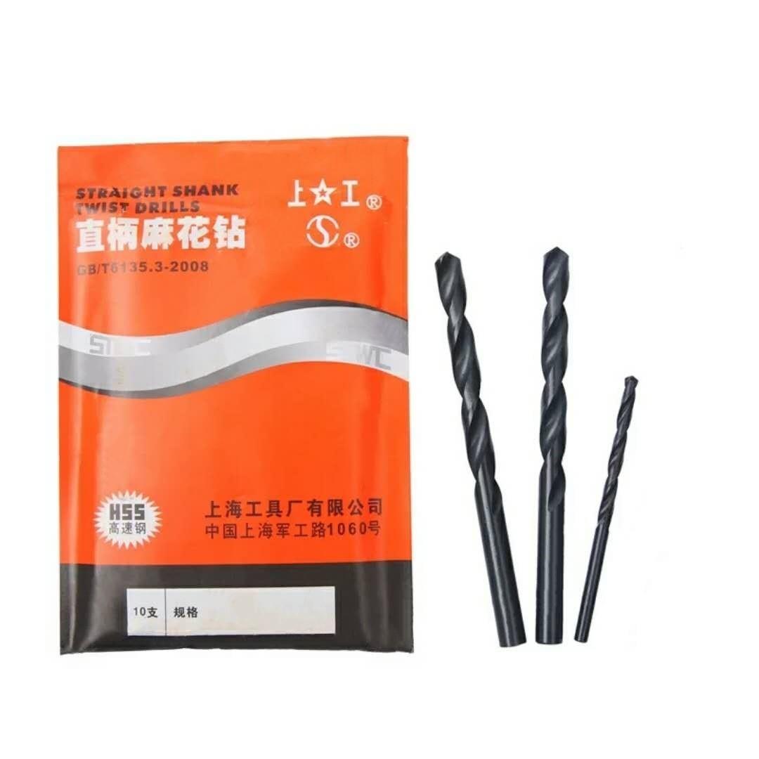 新品上工直柄麻花钻电钻高速钢白钢钻头11.211.11.511.611.812包
