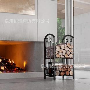 燃木烧支架柴室火架户外露营纳木柴堆EHE放架烧烤储架收架摆放内