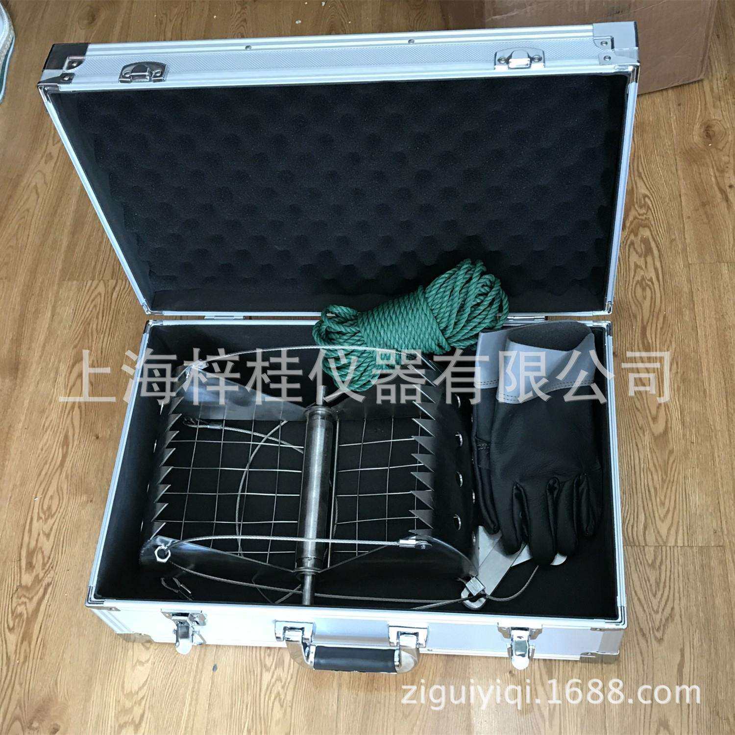 抓斗式采草器/水草采样器/水生植物采样器304不锈钢