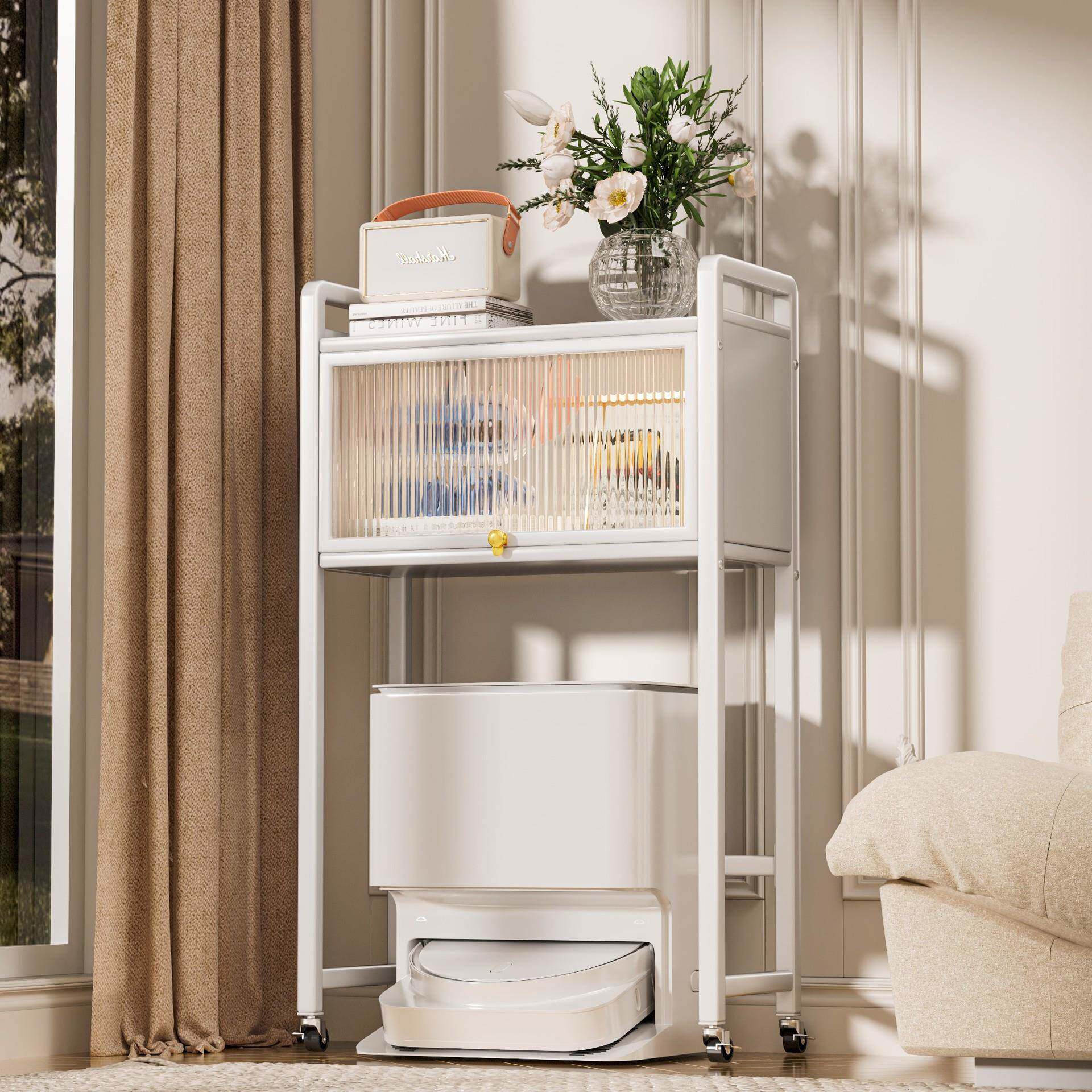 移动架子扫地机器人置物架云鲸上方收纳架科沃斯拖地机石头洗地机