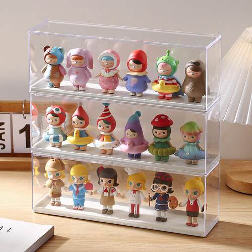 Blind box display rack storage box suitable for Pop Mart dis