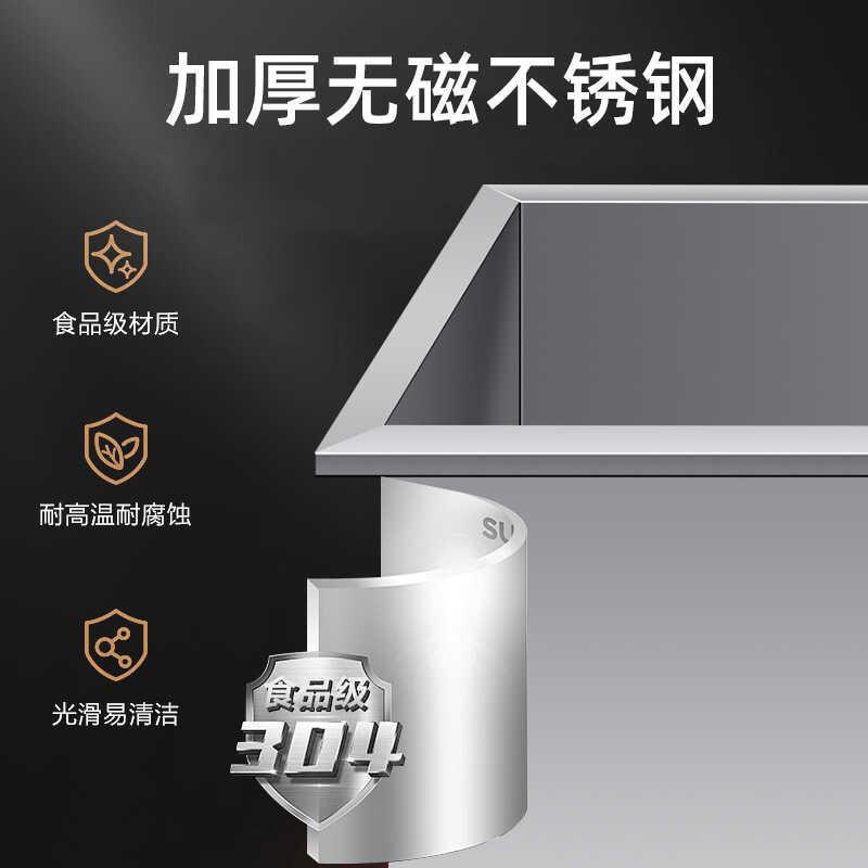 不锈钢水箱方形储水桶带轮移动式周转车推车加厚浸泡池卤煮桶