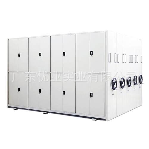 密集架手动密集柜能移动钢制文件柜档案办公移动底图柜密集架