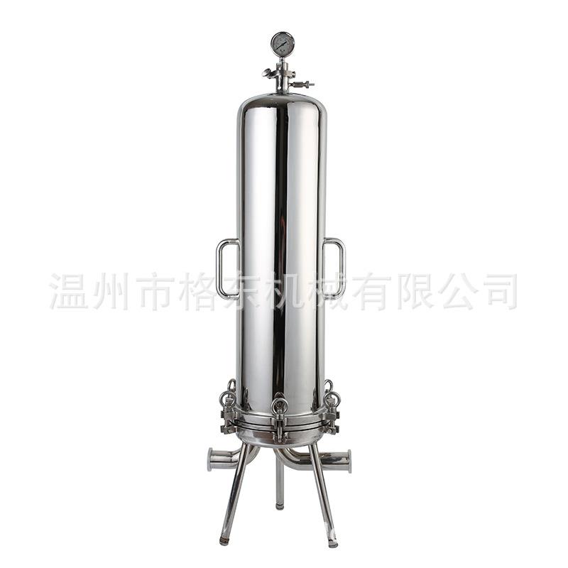 食品级顶入式过滤微孔膜多芯耐酸碱过滤器不锈钢多芯液体过滤器