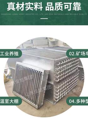 旭蒸排光管散热俊器钢铝翅55片管汽式散热器水暖交换热水器导热油