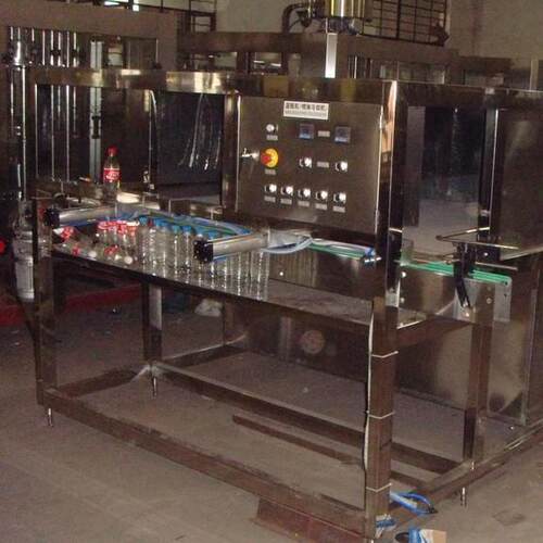 供应碳酸饮料用喷淋温瓶机全自动碳酸饮料生产线厂家直销