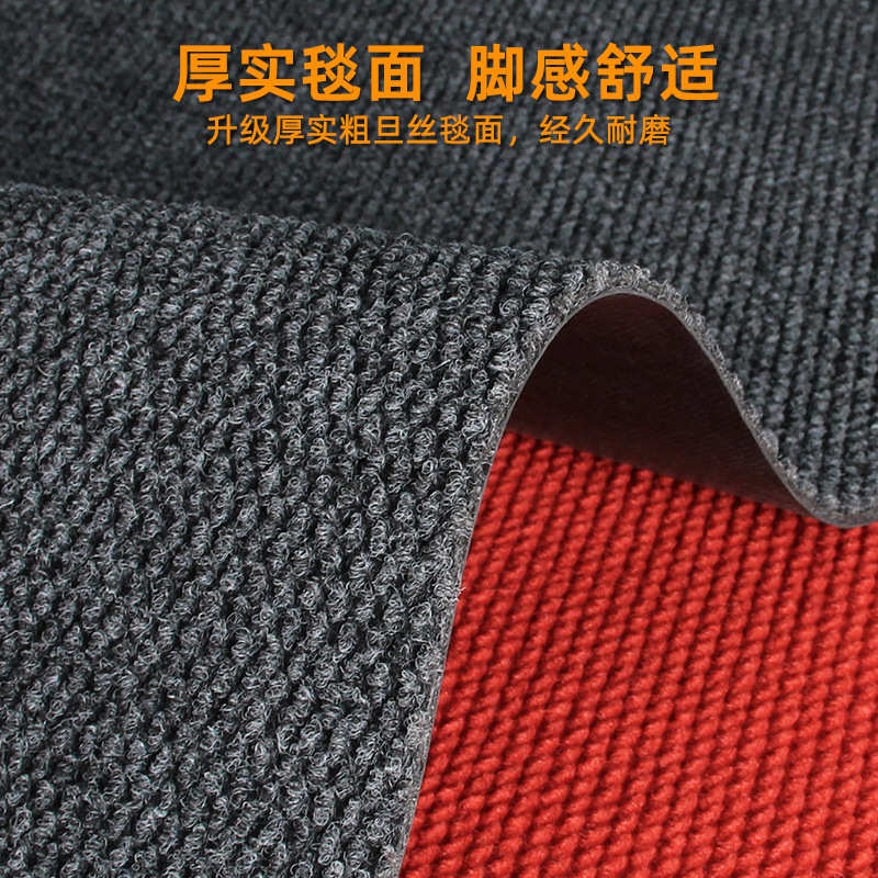 入户门地毯防滑进门感金黄色菠萝地高级垫除尘口外门垫子纹乔迁垫