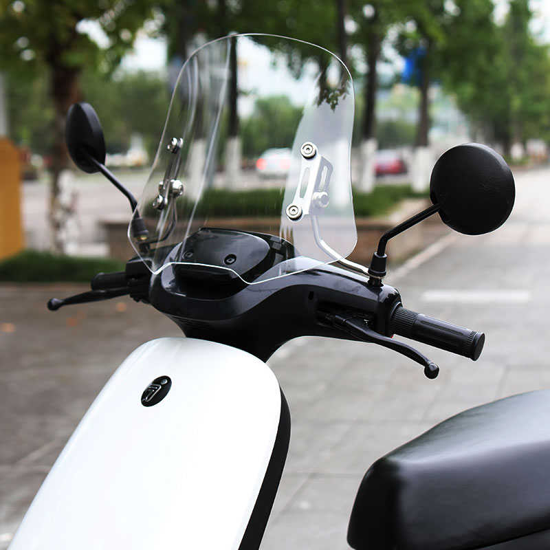 行际电动车风挡玻璃板适用于电动车N系列M95C改装上挡风