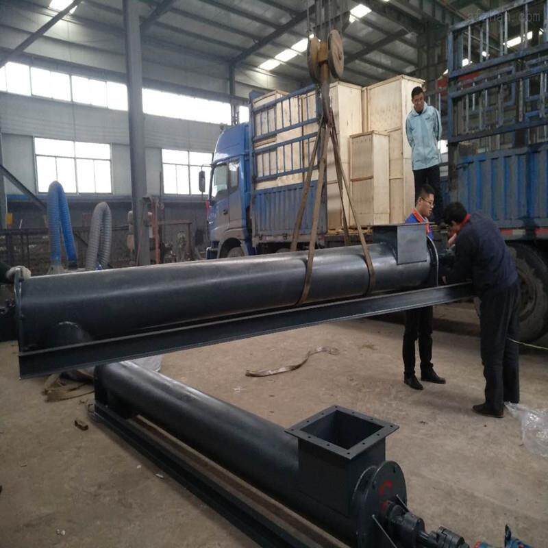 水泥螺旋上料机管式螺旋输送机粉煤灰输送计量秤