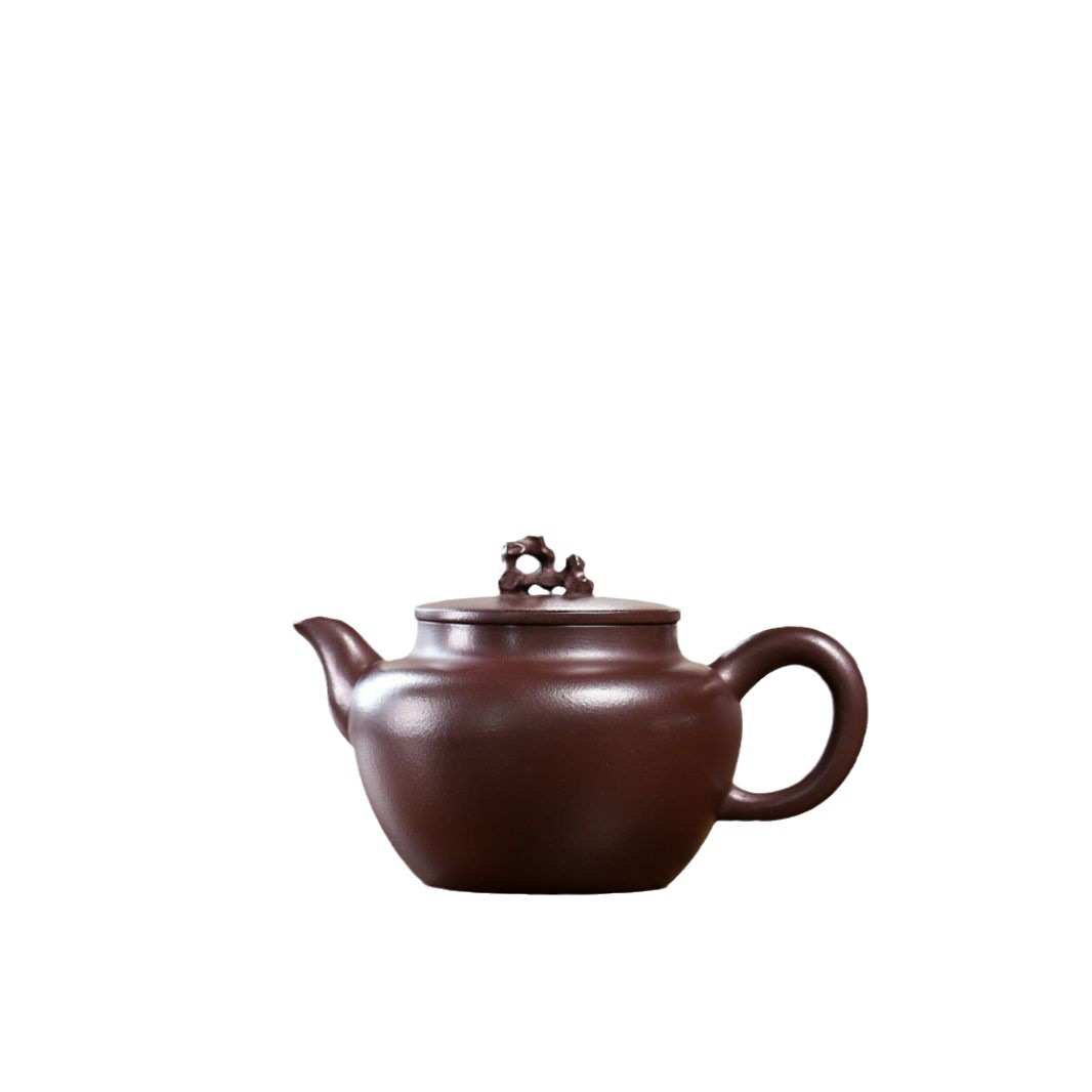 宜兴原矿紫砂壶百目老紫泥太湖石包浆快家用功夫茶具批发直播代发