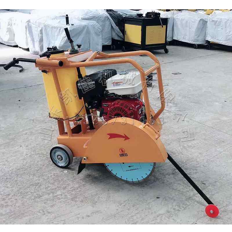 手汽油马路切割机公路施凝工柴油切割机水739割泥混推土路面切机