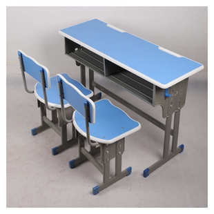 批发 双人学生舒适靠背课桌椅儿童学习桌 2022新款 学生课桌椅