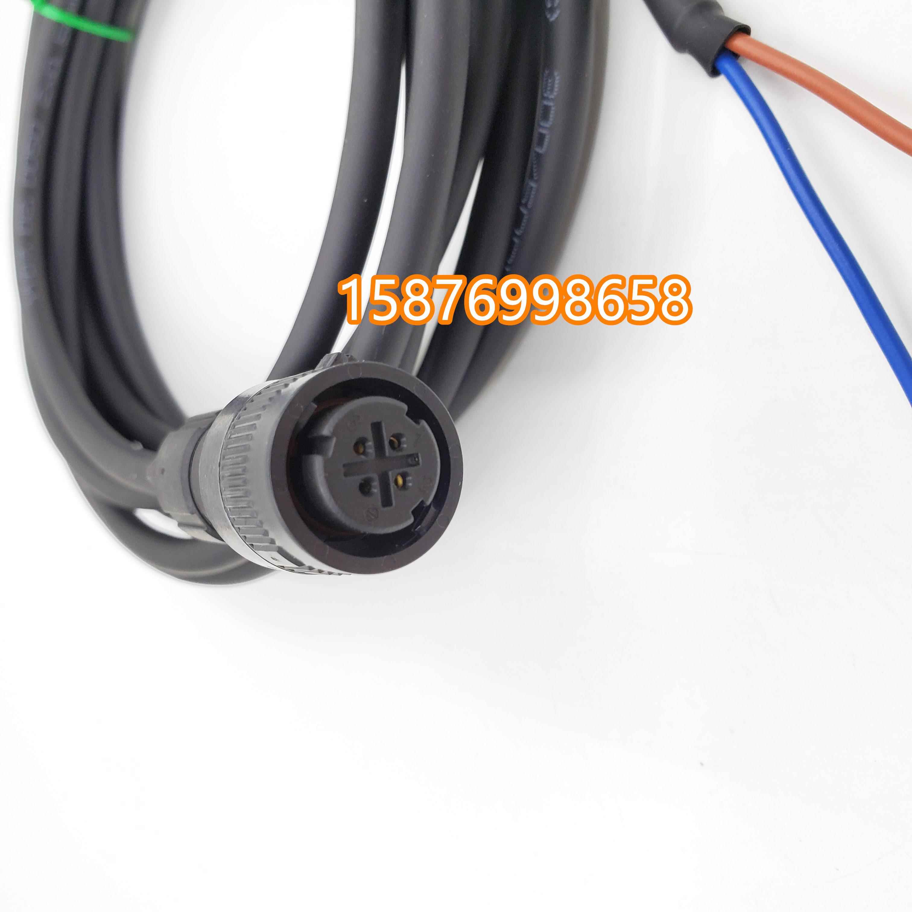 发那科电机刹车4针抱闸线/A06B-6114-K12法兰克伺服电机刹车线