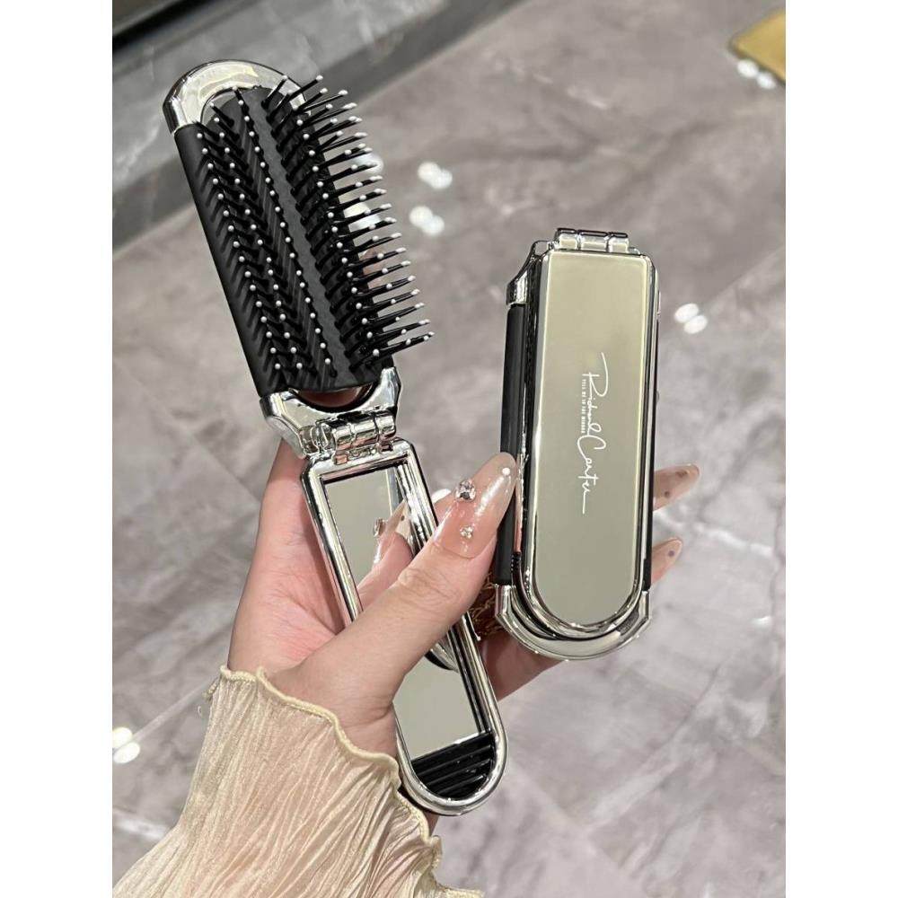 小梳子随身便携折叠气垫梳气囊梳带镜子女士专用迷你按摩一体梳子,家庭/个人清洁工具,随身化妆镜,淘宝优惠券,粉丝福利购,淘宝优惠卷