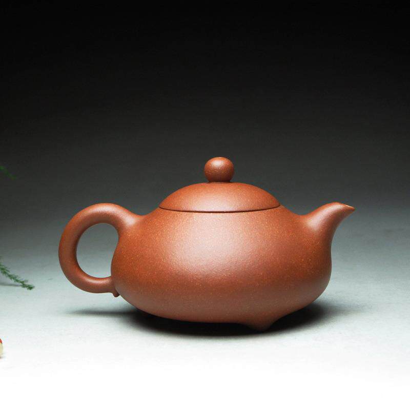 宜兴国工迷你紫砂壶三足玉乳全手工吴金兰降坡泥小茶壶一人饮茶具