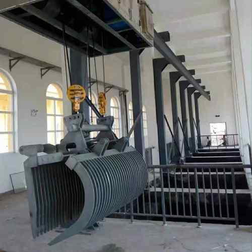 移动式抓斗清污机反捞式回转式机械格栅不锈钢清污机