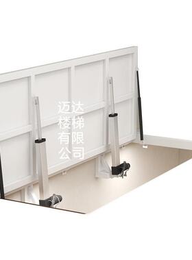 地下室隐藏门，酒窖暗门，储藏间隐形门，电动上翻盖白色黑色灰色