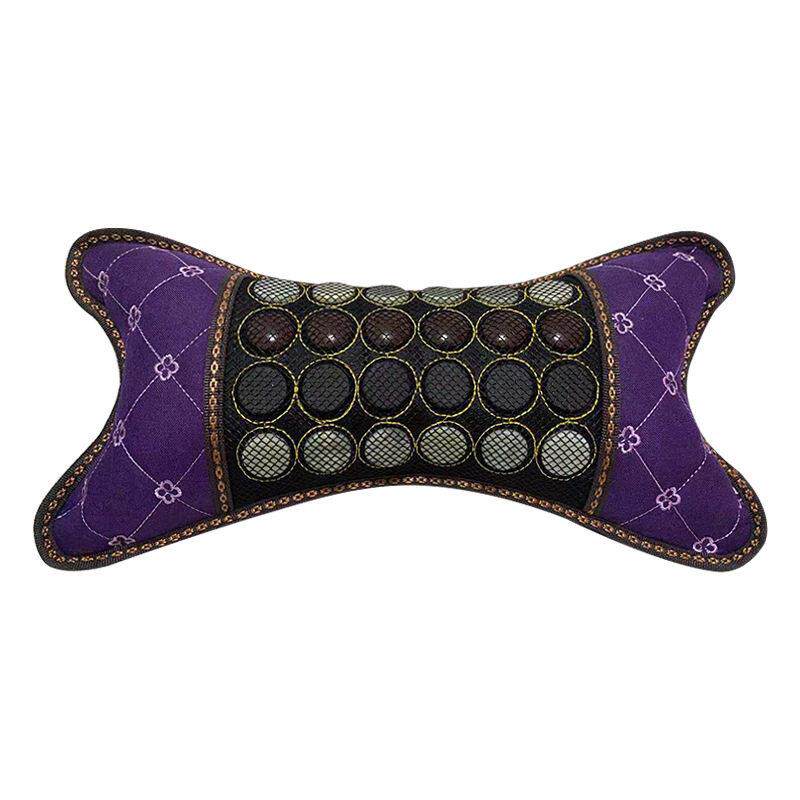 玉石电加热颈椎枕 锗石电气石托玛琳护颈热敷保健理疗养生枕头