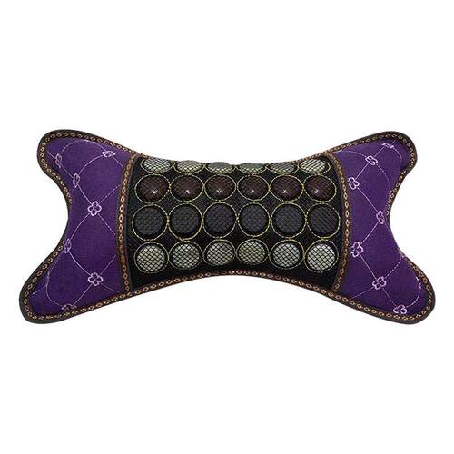 玉石电加热颈椎枕 锗石电气石托玛琳护颈热敷保健理疗养生枕头