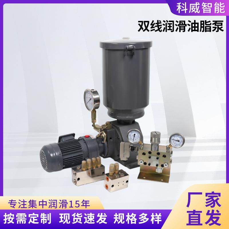 KD-KDD双线润滑系统润滑油脂泵重型黄油泵江苏厂家高压电动润滑泵