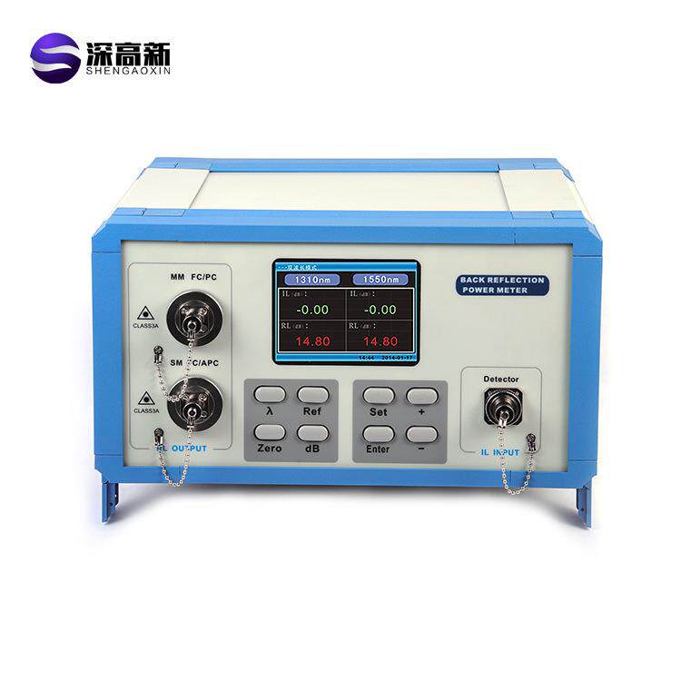 SGX-50213101550850单模多模光纤插回损测试仪通信设备跳线连
