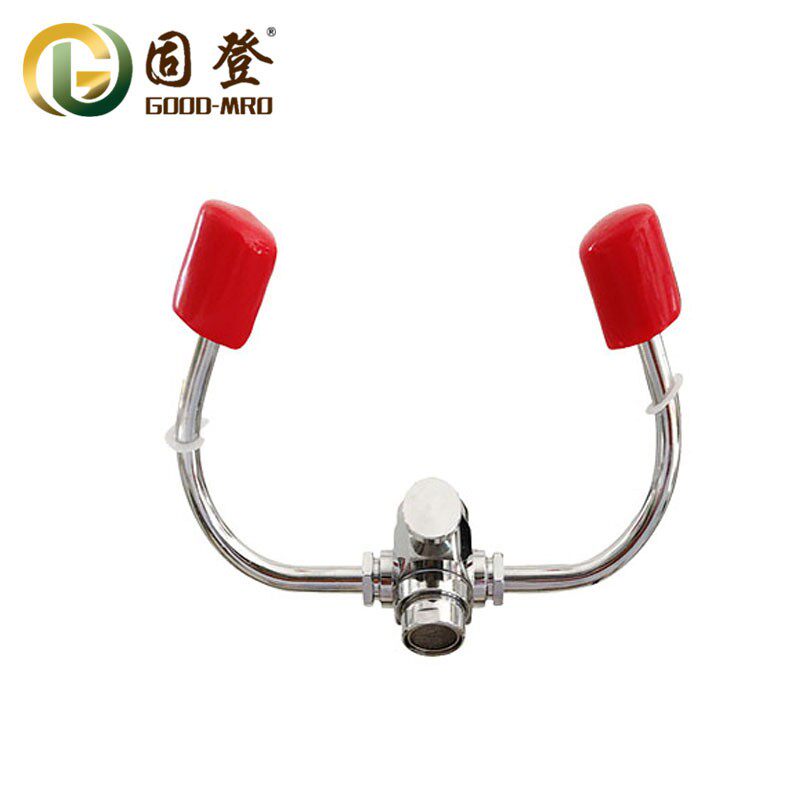 固登供应不锈钢接墙式简易盆式洗眼器盆式洗眼器
