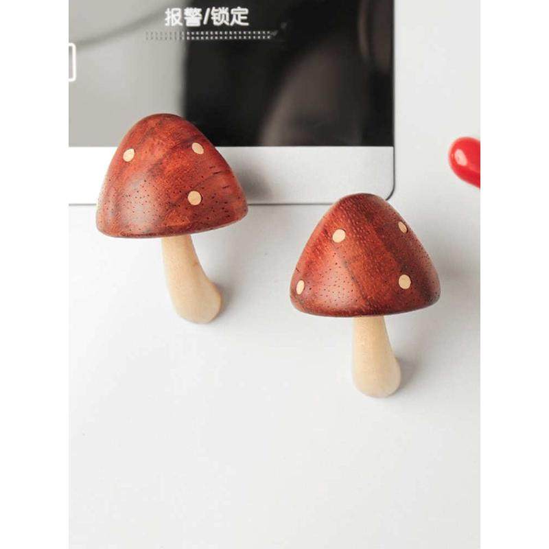 日式实木可爱趣味木制磁吸小蘑菇冰箱贴饰 家用装饰品小礼品,居家日用,定时器/计时器,淘宝优惠券,粉丝福利购,淘宝优惠卷