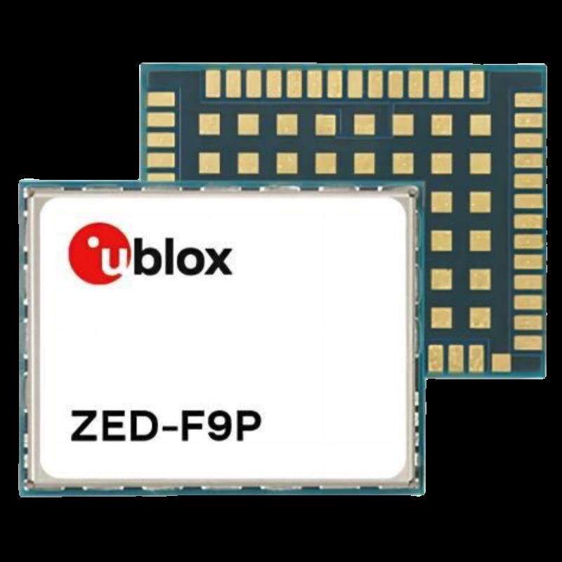 现货UbloxZED-F9P-02B多频点多系统高精度定位|飞控系统定位卫星