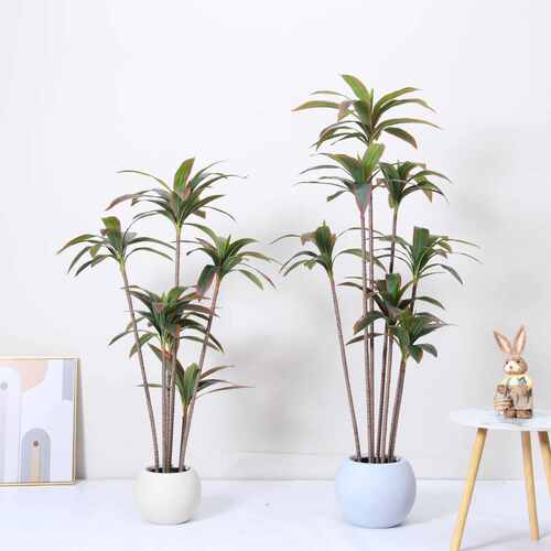 仿真绿植仿真巴西木假植物盆栽室内客厅落地装饰摆件仿生植物造景
