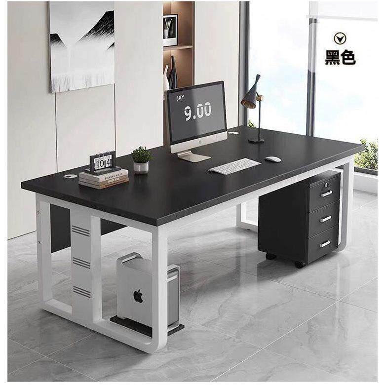 办公桌加厚桌面桌经理桌电脑桌简约现代主管桌子办公室电脑桌家用