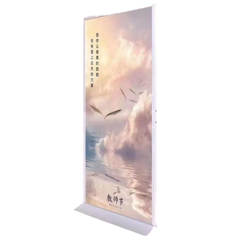 户外防风注水展示立牌 可折叠广告指示牌 户外海报架 门口宣传牌