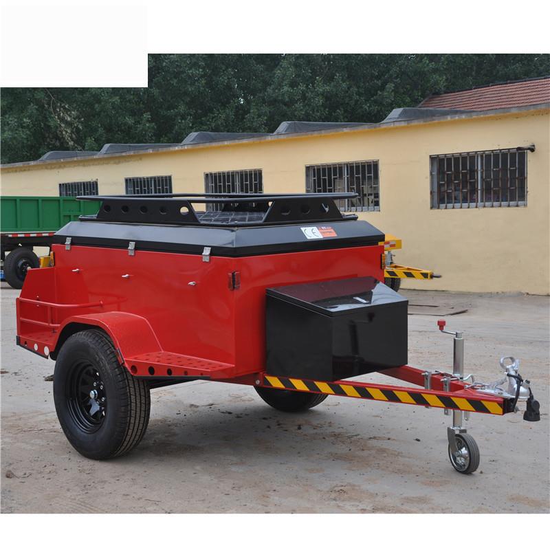 0.5吨野营帐篷拖车汽车小拖车越野平板小挂车旅居拖车